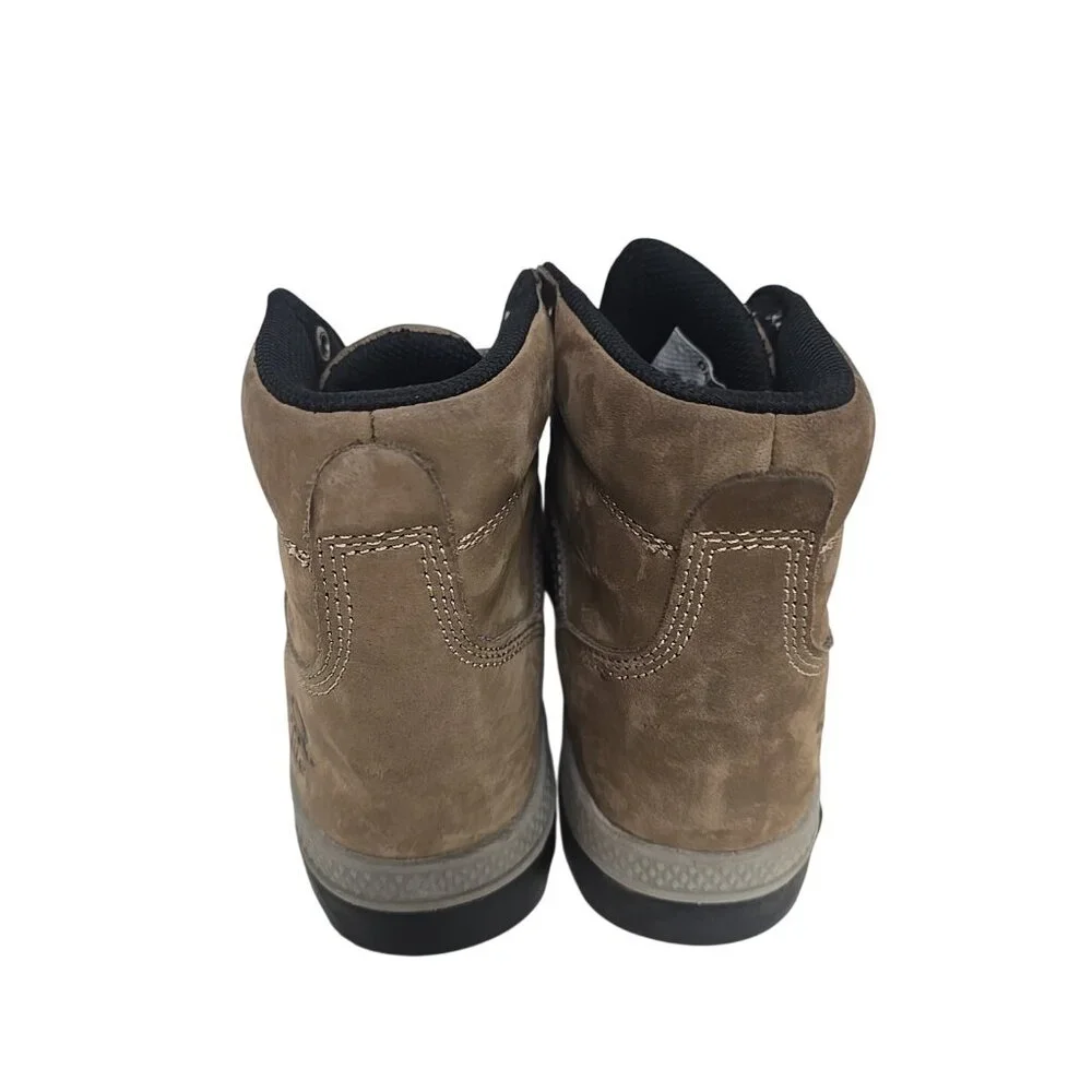 Dakota Women's Quad-Lite Aluminium Toe Steel Plate Work Boots 6016 Brown 6M - Picture 3 of 7